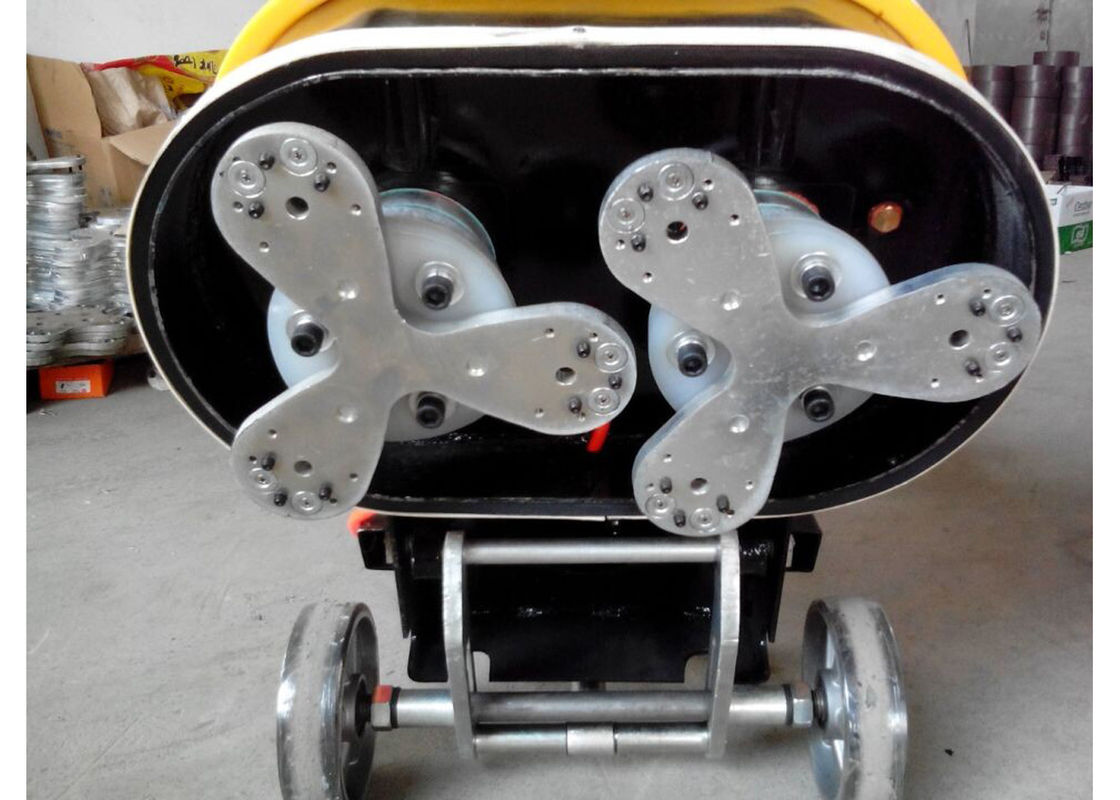 Double Discs Stone Floor Polisher / Terrazzo Floor Grinder With Single Phase
